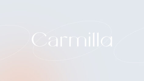 فونت انگلیسی Carmilla