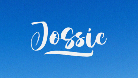 فونت انگلیسی Jossie