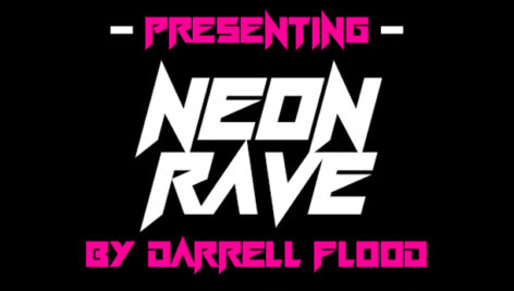 فونت انگلیسی Neon Rave
