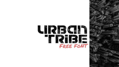 فونت انگلیسی Urban Tribe
