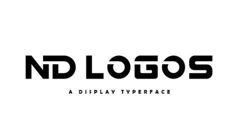 فونت انگلیسی Nd Logos