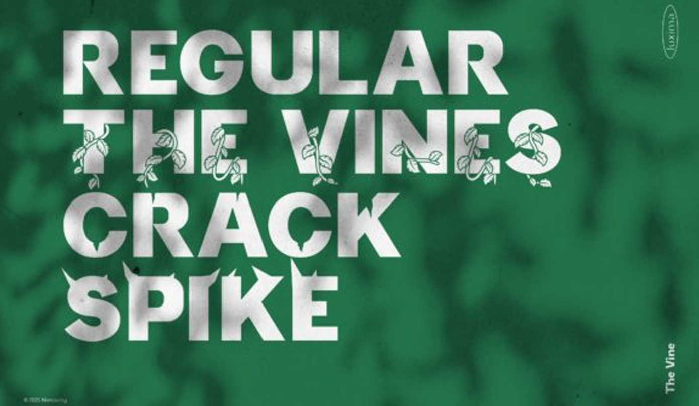 فونت انگلیسی با برگ و خار The Vine