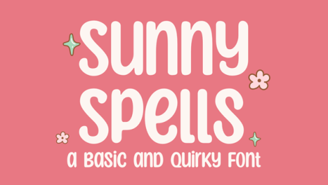 فونت انگلیسی Sunny Spells Basic