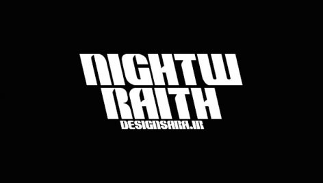 فونت انگلیسی Nightwraith