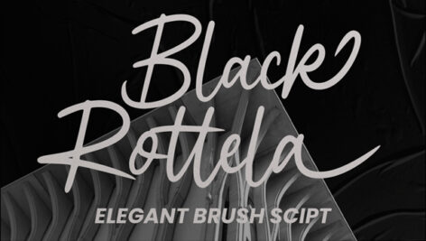 فونت انگلیسی Black Rotela