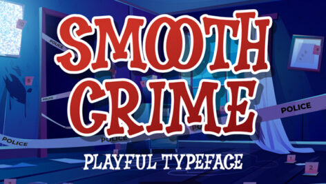 فونت انگلیسی Smooth Crime