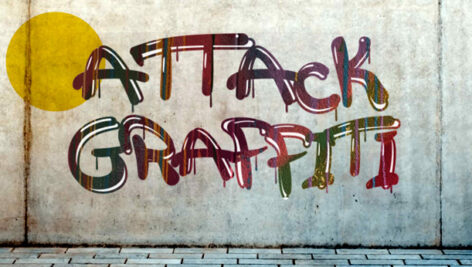 فونت انگلیسی A Attack Graffiti