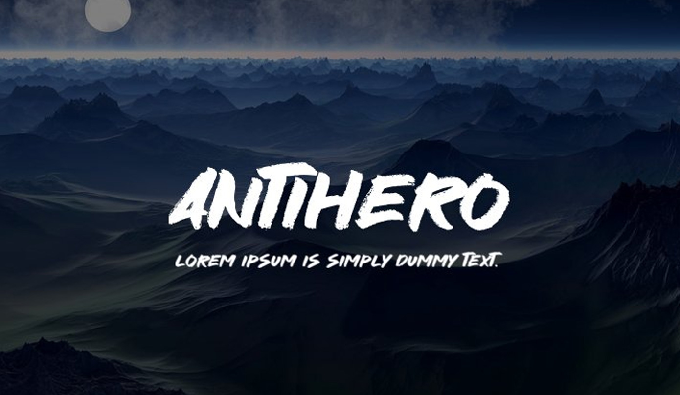 فونت Antihero