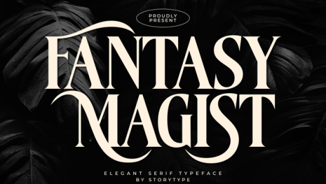 فونت انگلیسی Fantasy Magist